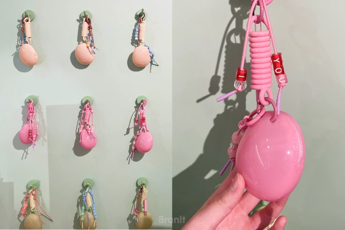 힌스 성수 팝업 키링